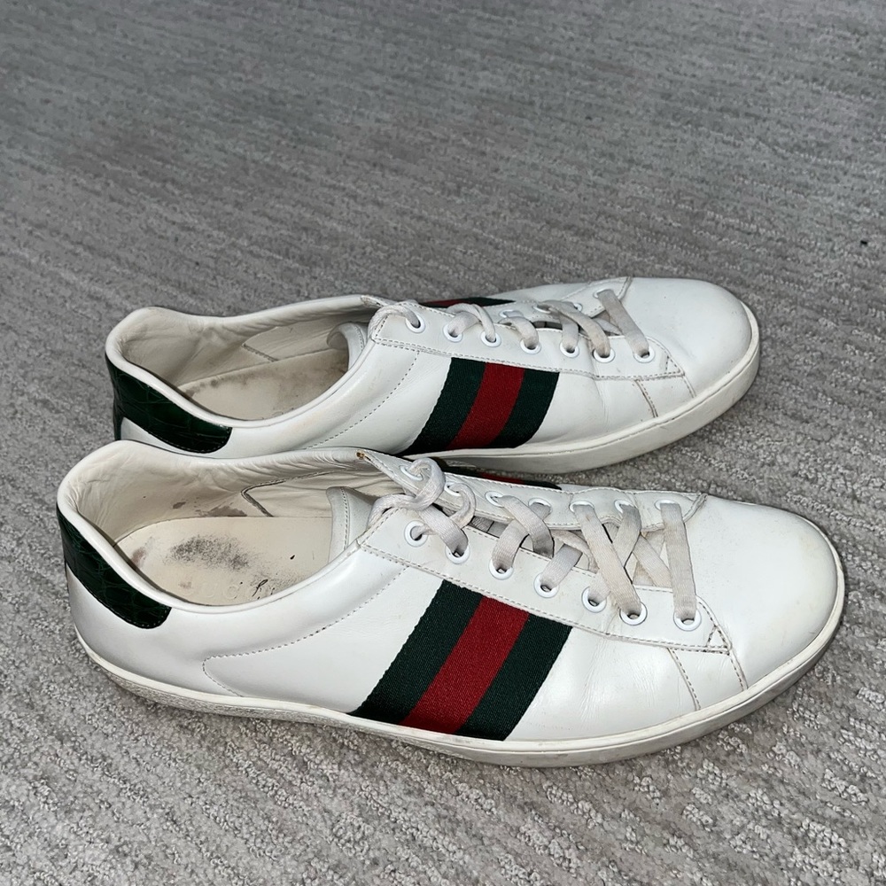 Used Mens Gucci Trainers Size 11.5